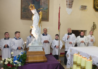 Piotrków Kujawski: Nawiedzenie figury św. Michała Archanioła